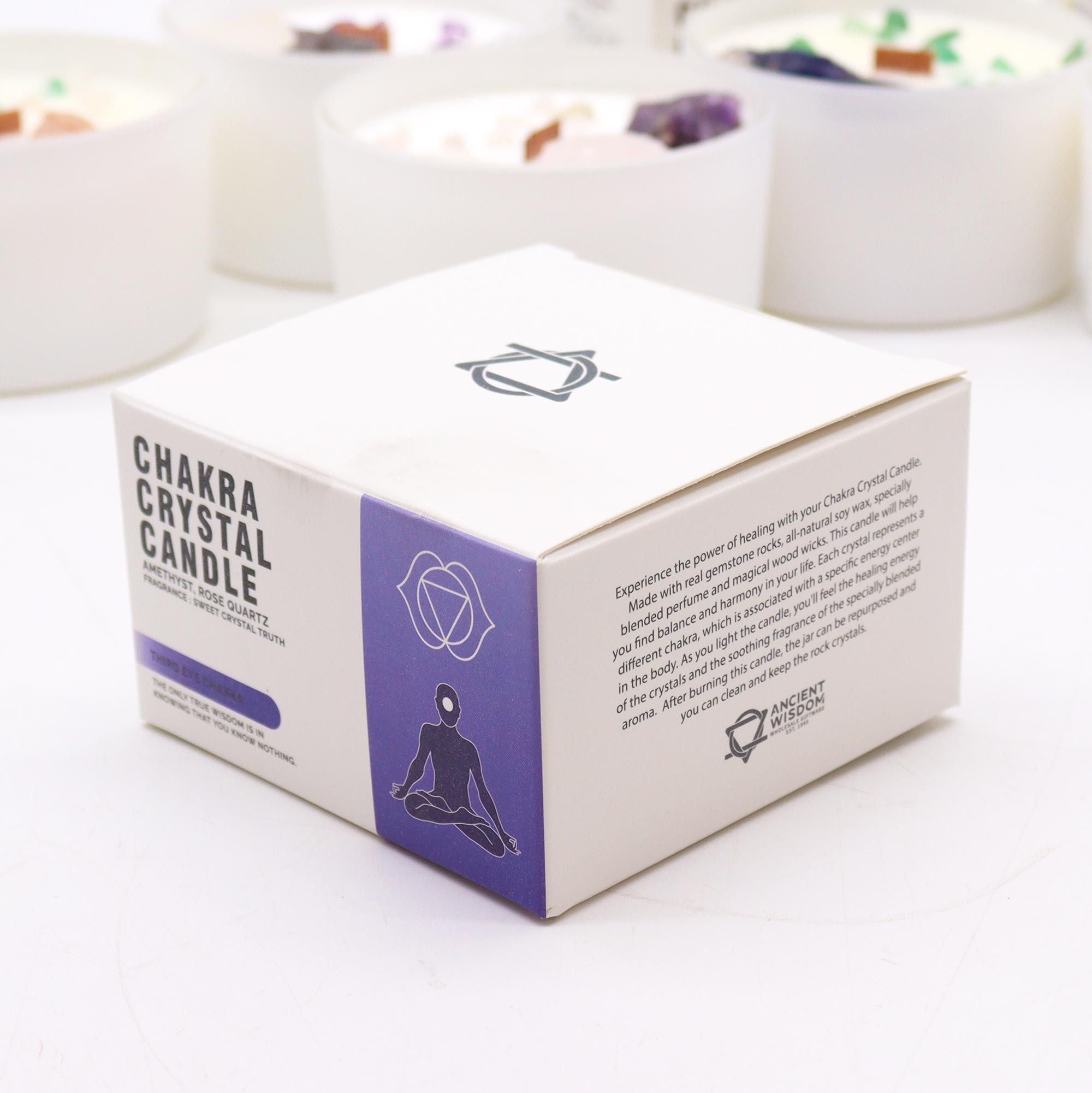 coffret bougie chakra troisieme oeil