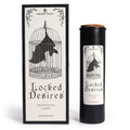 Bougie rituelle manifestation Locked Desires parfum romarin avec coffret élégant Ancient Witch