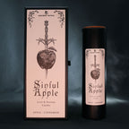 Bougie rituelle Sinful Apple ambiance fumée spirituelle pour rituel d'amour
