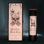 Bougie rituelle Gothic Garden ambiance fumée spirituelle pour rituel de purification