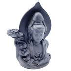 Bruleur d encens backflow bouddha apaisant avec effet cascade de fumee relaxante