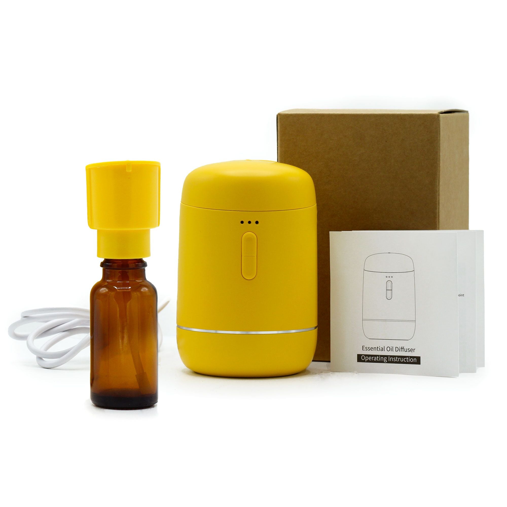 contenant packaging, diffuseur sans eau compact idéal pour transport et utilisation nomade avec huile essentielle