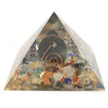 pyramide orgonite avec symbole tortue stabilite ancrage energie protection