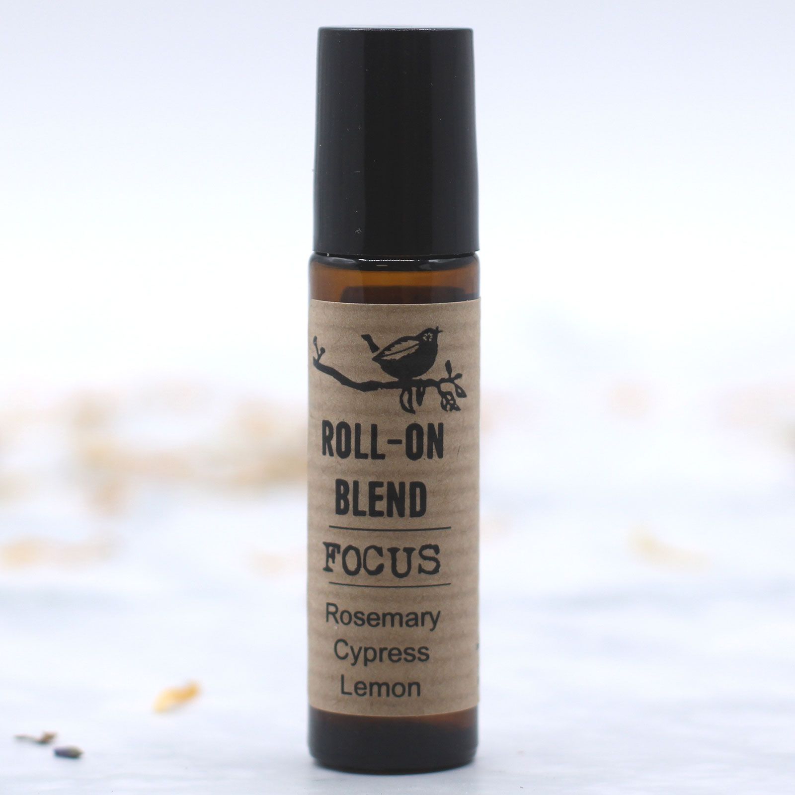 Roll-on aromathérapie focus à base d’huiles essentielles naturelles pour favoriser détente et relaxation