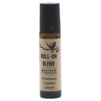 Flacon roll-on huiles essentielles Focus 10 ml pour application sur poignets et tempes – aromathérapie naturelle