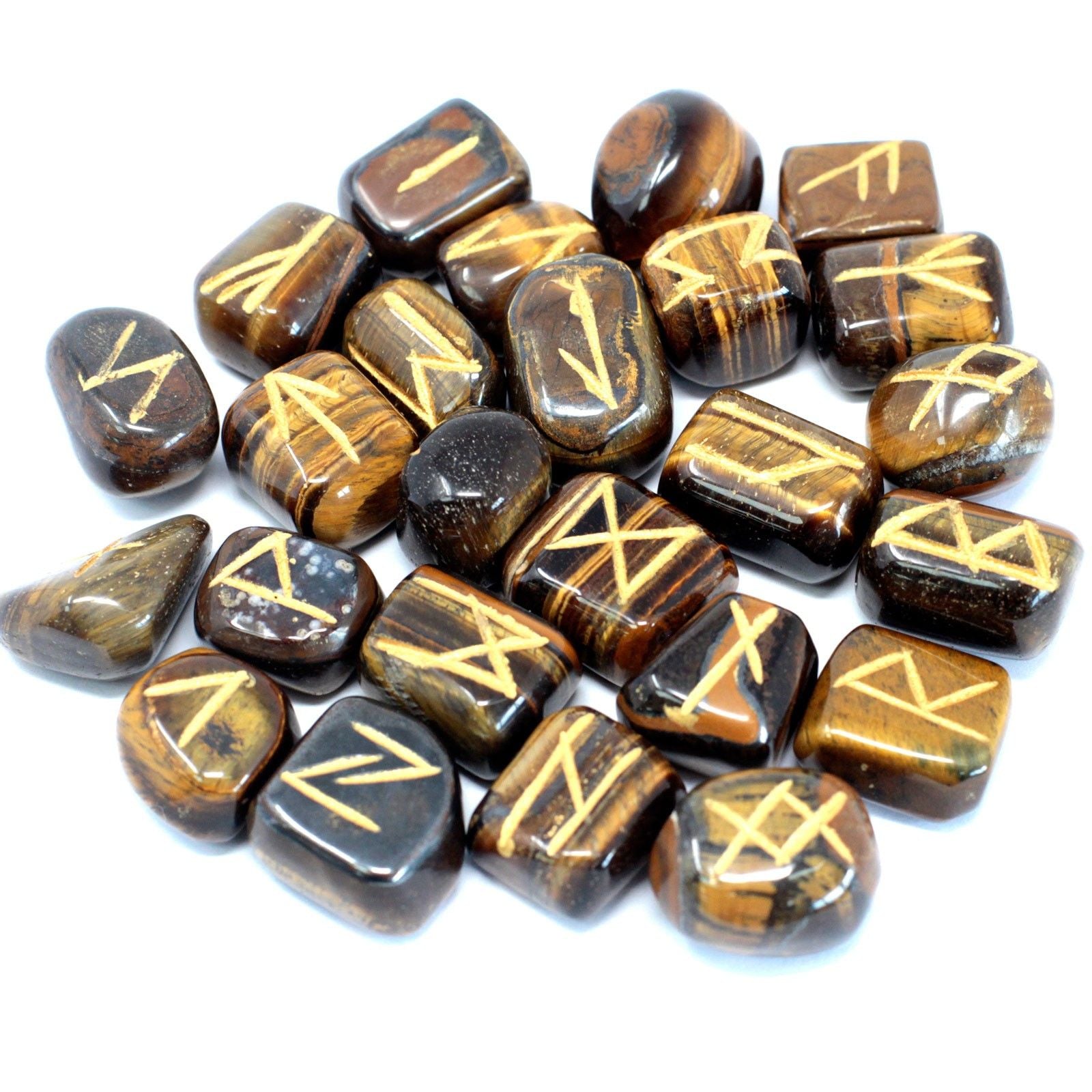 runes en oeil de tigre pour protection et confiance